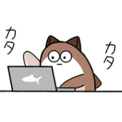 [LINEスタンプ] ネコザメと愉快な仲間たち