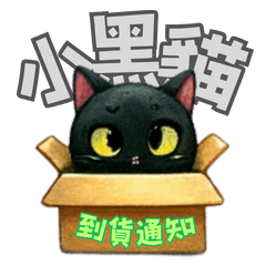 [LINEスタンプ] 黒猫の日々の楽しみ