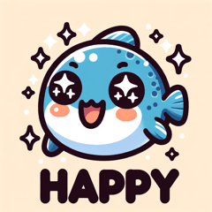 [LINEスタンプ] マンボウの感情シリーズ