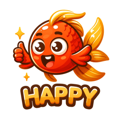 [LINEスタンプ] キンメモドキの感情