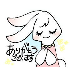 [LINEスタンプ] ながみみうさぎさん