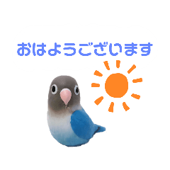 [LINEスタンプ] みやすいコトリさん