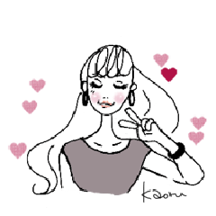 [LINEスタンプ] 薫さんのスタンプ