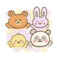 [LINEスタンプ] ちょこっと敬語のゆるほわどうぶつ