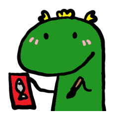 [LINEスタンプ] 縁起の良い辰年
