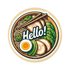 [LINEスタンプ] 心温まる挨拶ラーメンスタンプ