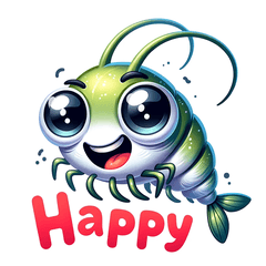 [LINEスタンプ] 南極オキアミの感情