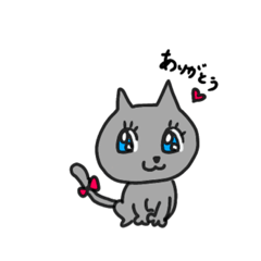 [LINEスタンプ] キラめめネコちゃん