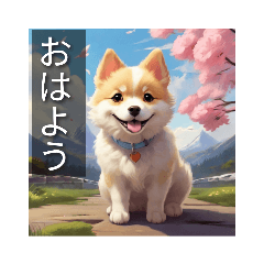 [LINEスタンプ] 犬が喋る日常会話。猫もいるよ！