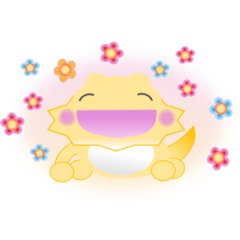 [LINEスタンプ] ふとあごのちょむち（改良版）