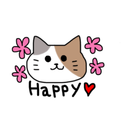 [LINEスタンプ] 三毛猫コレクション