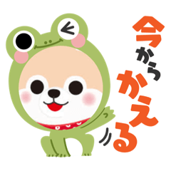 [LINEスタンプ] 豆柴三兄弟 その1