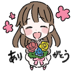 [LINEスタンプ] うさとOLの日々