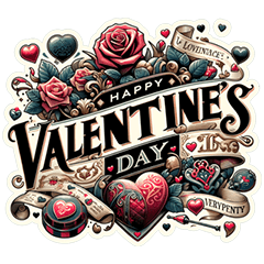[LINEスタンプ] Will You Be My Valentines