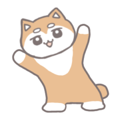 [LINEスタンプ] しばわんこくん