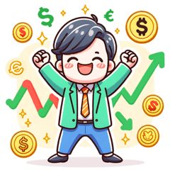 [LINEスタンプ] 為替トレーダーの感情①