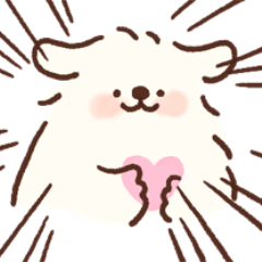 [LINEスタンプ] I dot doggg (推しへ専用)