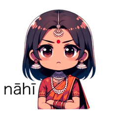 [LINEスタンプ] Cute marathi stamp