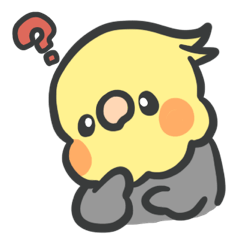 [LINEスタンプ] 無言で伝えるオカメインコちゃん