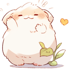 [LINEスタンプ] [かわいい]モルモットちゃん