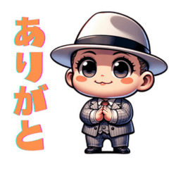 [LINEスタンプ] ベビーギャングの日常冒険