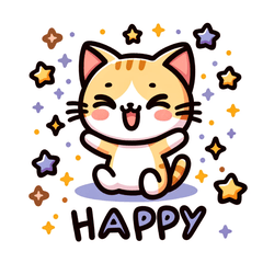 [LINEスタンプ] わしゃわしゃネコ