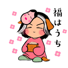 [LINEスタンプ] 冬のワンコさん⭐︎