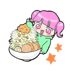 [LINEスタンプ] らーめんがすき！