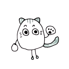 [LINEスタンプ] にゃにモノくん