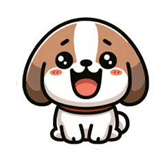 [LINEスタンプ] おとぼけシーズー犬ミルちゃん