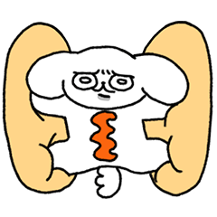 [LINEスタンプ] ホットドッグ ホットドッグ