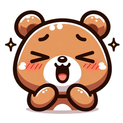 [LINEスタンプ] かわいいクマがいっぱい！