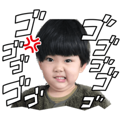 [LINEスタンプ] こっちゃん お怒り
