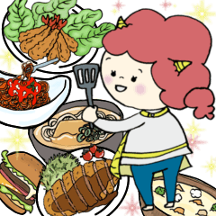 [LINEスタンプ] 鬼ママ今日のごはんは何？