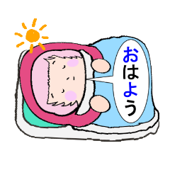 [LINEスタンプ] 達磨さん歩24