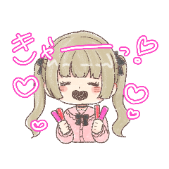 [LINEスタンプ] ヲタク女子たち