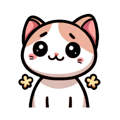 [LINEスタンプ] はぴからねこ(はぴからどうぶつスタンプ)