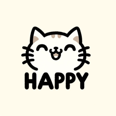 [LINEスタンプ] 猫の感情パレード
