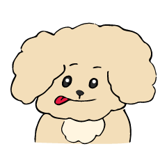 [LINEスタンプ] かわいい犬のレオン君スタンプ