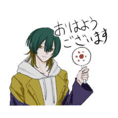 [LINEスタンプ] 普段使い重視の創作男子たち