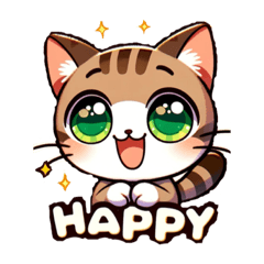 [LINEスタンプ] Pretty♡Cat