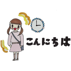 [LINEスタンプ] 手描きの日常会話