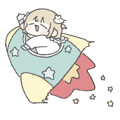 [LINEスタンプ] こみっちゃん！