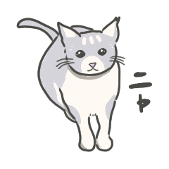 [LINEスタンプ] 保護猫のほたるちゃん