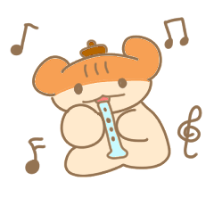 [LINEスタンプ] ドングリ帽子ネズミ 3