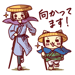 [LINEスタンプ] まちゃるとさくら