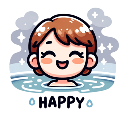 [LINEスタンプ] 温泉女子の日常