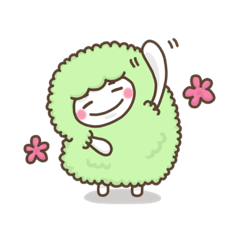 [LINEスタンプ] ずんだもちといっしょ