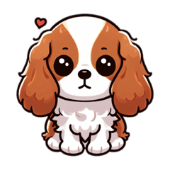 [LINEスタンプ] Cavalier for every mood！ キャバリア♡