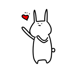 [LINEスタンプ] らび郎